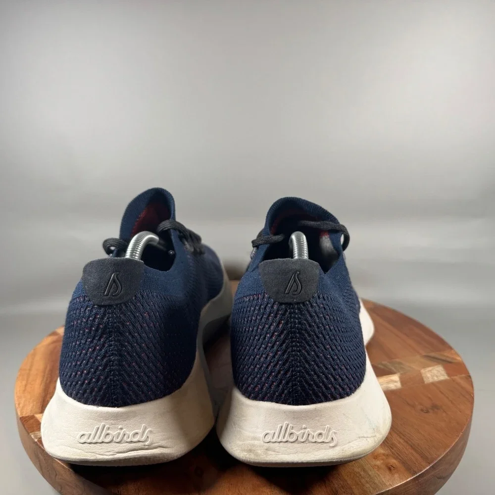 Allbirds Tree Dashers Navy Blue Running Shoes Mens 12.5 Sustainable Sneakers‎